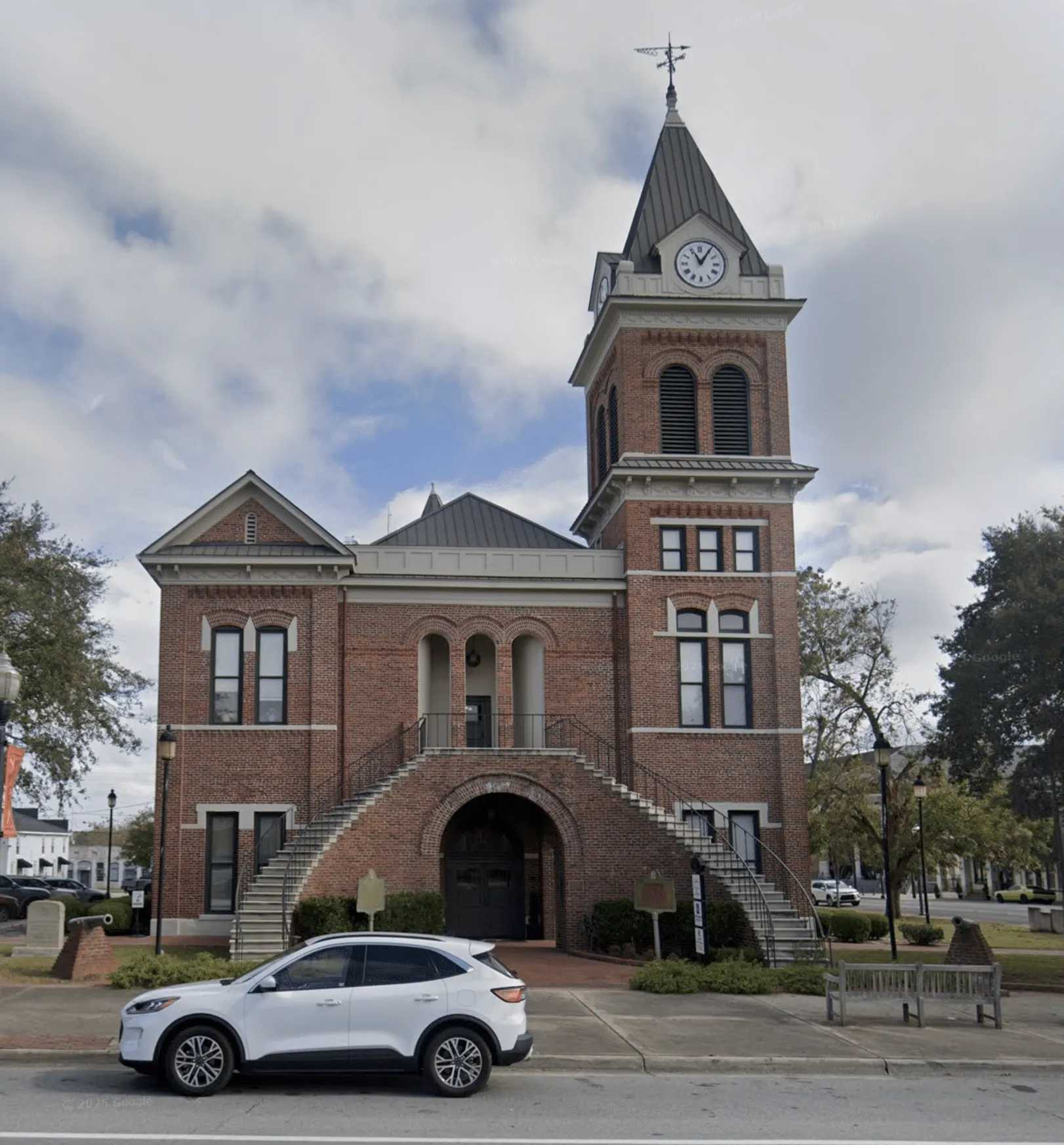 Historic downtown Waynesboro, Georgia